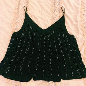 Free People Beaded tank top